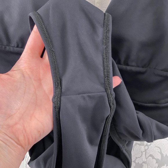 Anthropologie So De Mel L Swimsuit Deep Plunge One-Piece Black - Picture 7 of 14